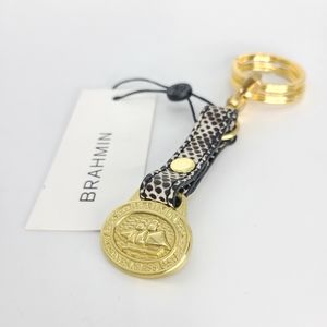 New Brahmin Bag Tag Fob Keychain